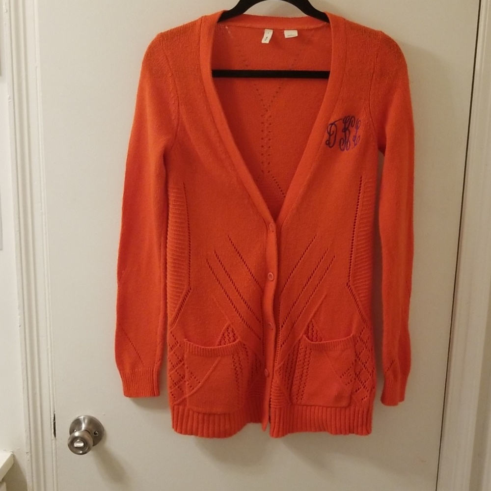 Women's Moth Cardigan sweater sz S